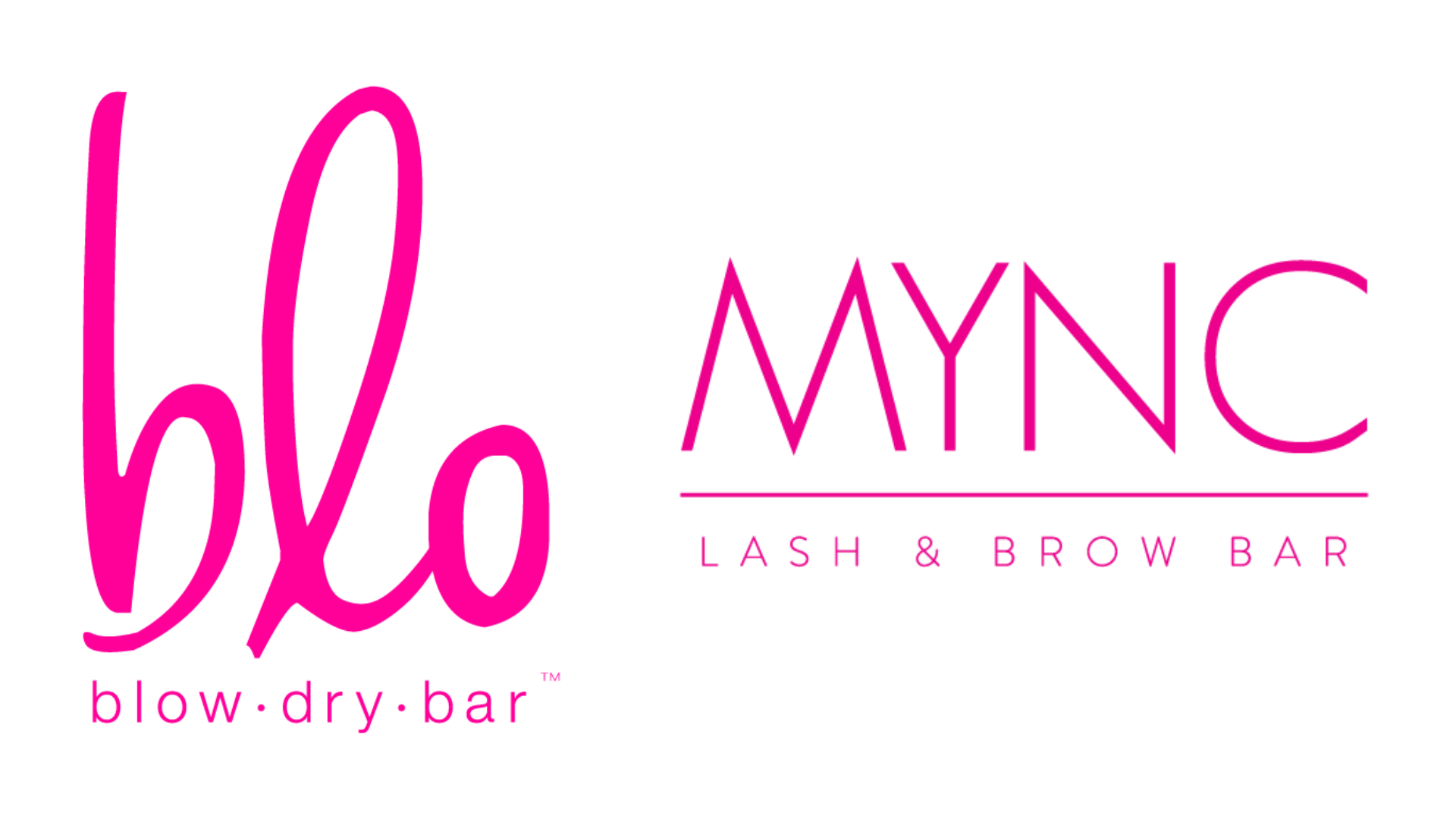 Blo and MYNC logos